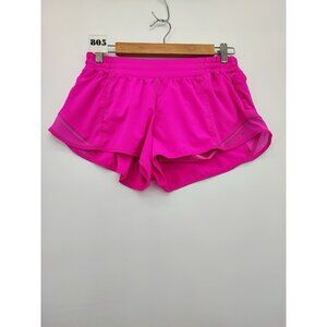 Lululemon Women's Hotty Hot High Rise Pink Shorts Size 10 US